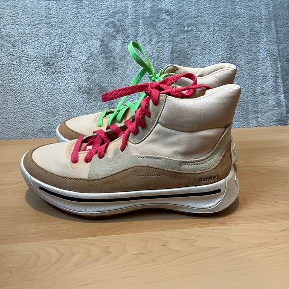 Sorel Women's ONA 503 Mid‎ Shoe Beige Size 9 - Picture 9 of 9